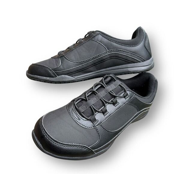 Tredsafe Women's Slip-Resistant Black Work Shoes Size 8.5 - Picture 5 of 10